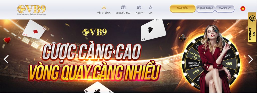 VB9 web cờ bạc online uy tín