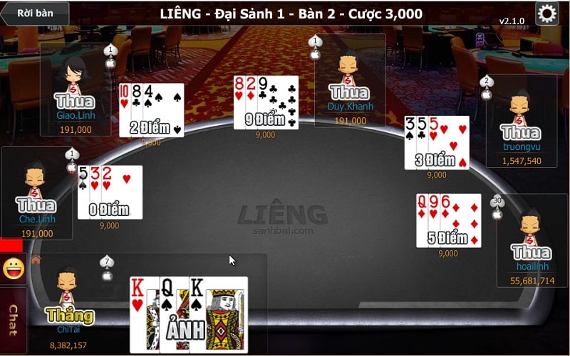 game đánh bài liêng 