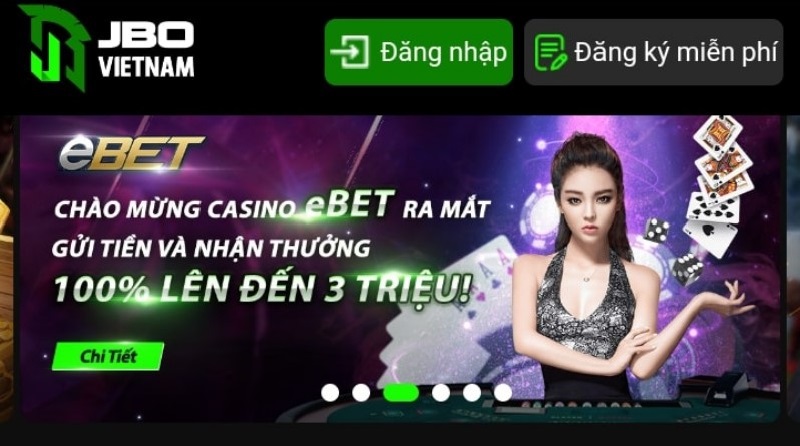 Casino trực tuyến uy tín JBO