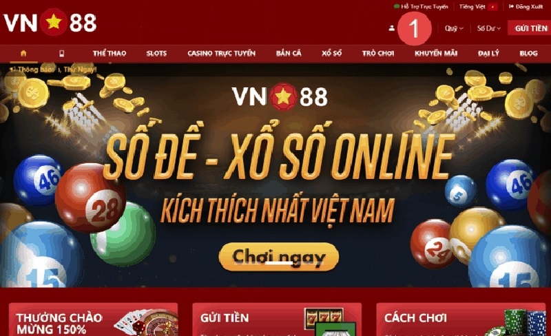 Casino trực tuyến uy tín VN88
